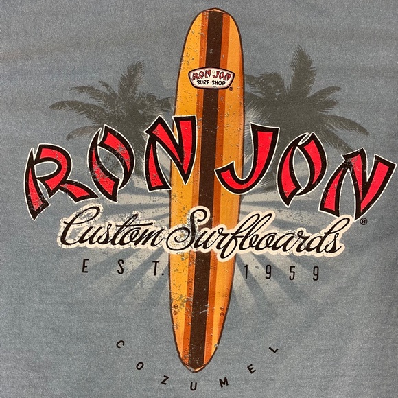 ron jon custom surfboards tee